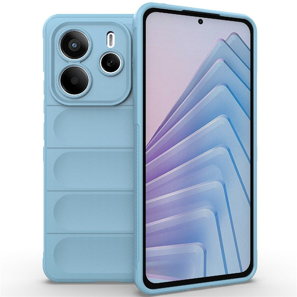 For Xiaomi Redmi Note 14 5G Case Anti-Drop Soft TPU Rugged Phone Back Cover