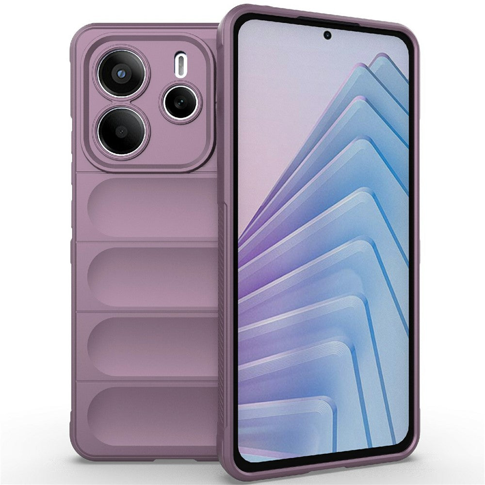For Xiaomi Redmi Note 14 5G Case Anti-Drop Soft TPU Rugged Phone Back Cover