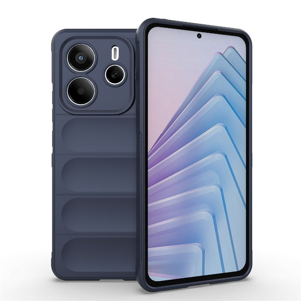 For Xiaomi Redmi Note 14 5G Case Anti-Drop Soft TPU Rugged Phone Back Cover