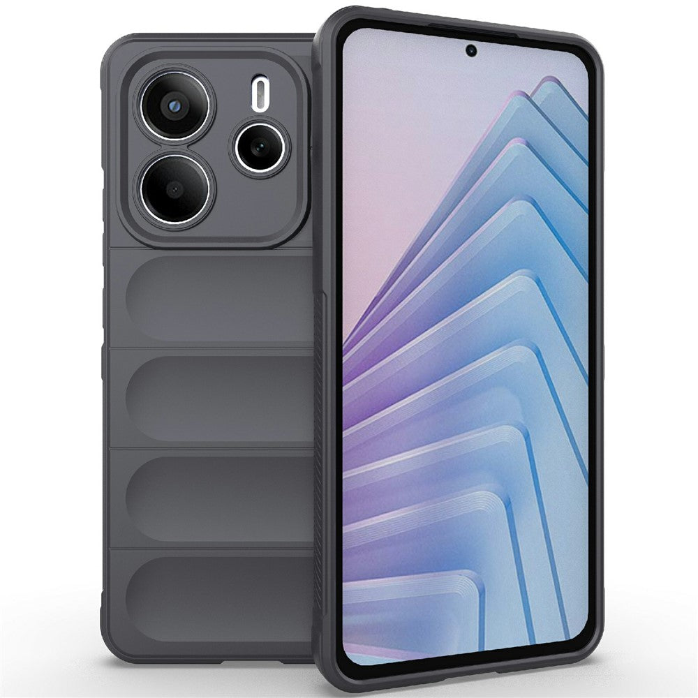 For Xiaomi Redmi Note 14 5G Case Anti-Drop Soft TPU Rugged Phone Back Cover