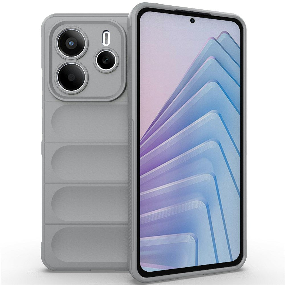 For Xiaomi Redmi Note 14 5G Case Anti-Drop Soft TPU Rugged Phone Back Cover