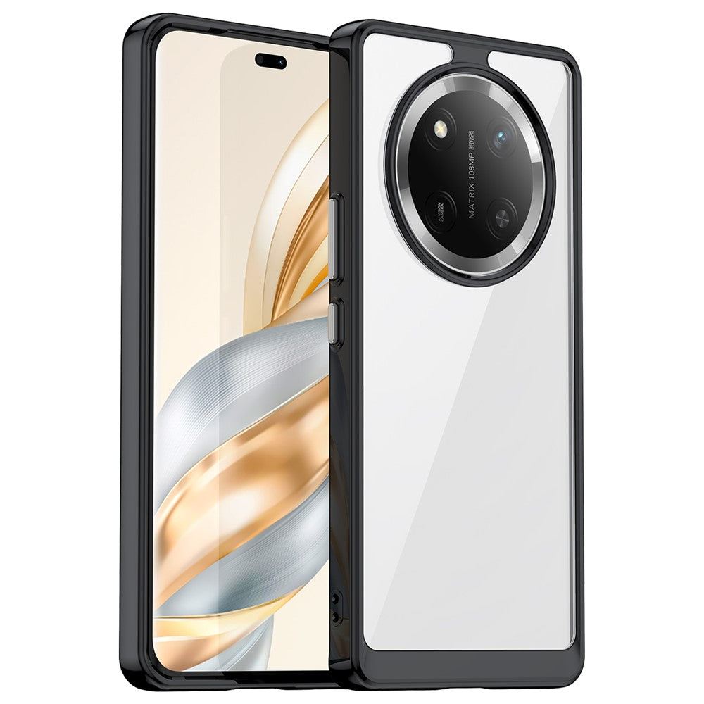 Honor X9c 5G / Magic7 Lite 5G / X60 Pro 5G Transparente Handyhülle – Stoßfeste Rückseite, aus TPU & Acryl