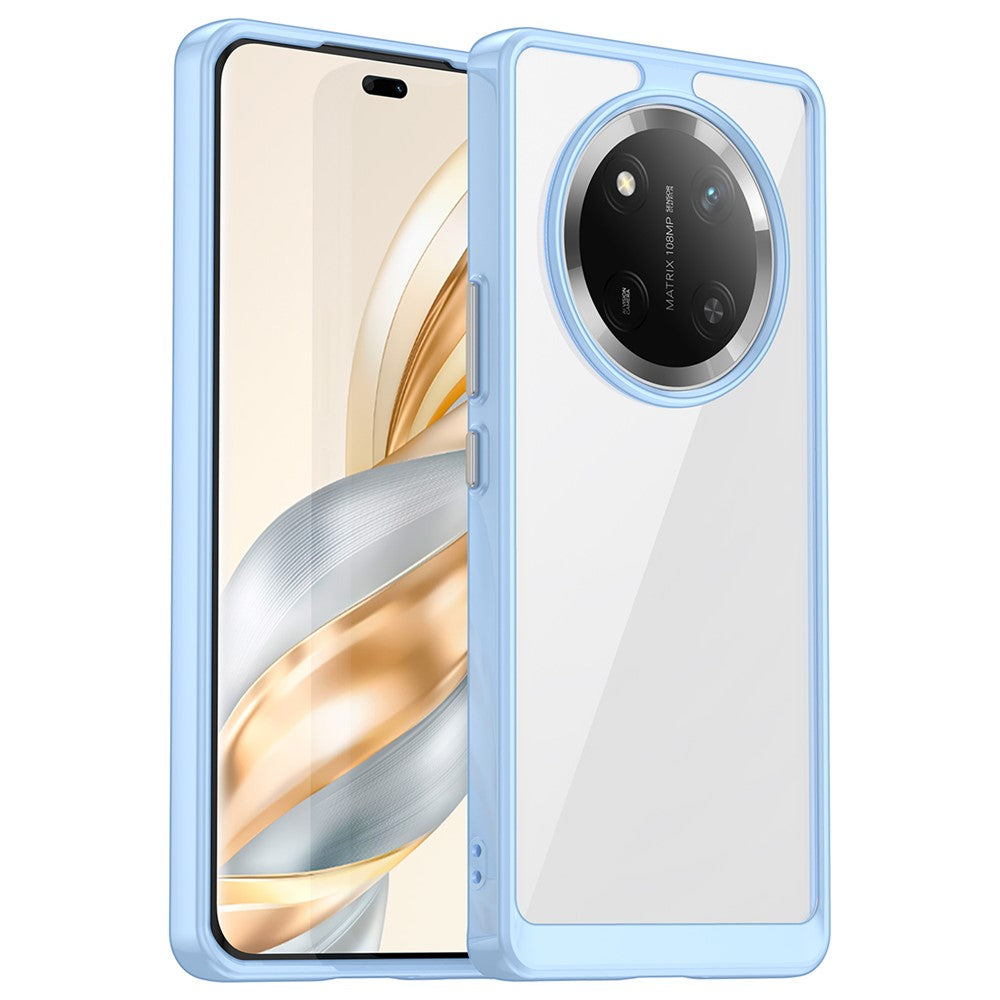 Honor X9c 5G / Magic7 Lite 5G / X60 Pro 5G Transparente Handyhülle – Stoßfeste Rückseite, aus TPU & Acryl