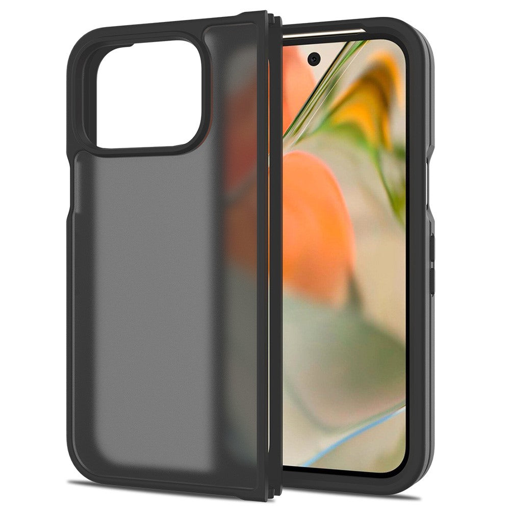 Pixel 9 Pro Fold 5G Schutzhülle – Mit griffiger Rahmenkonstruktion und Acryl-Rückseite