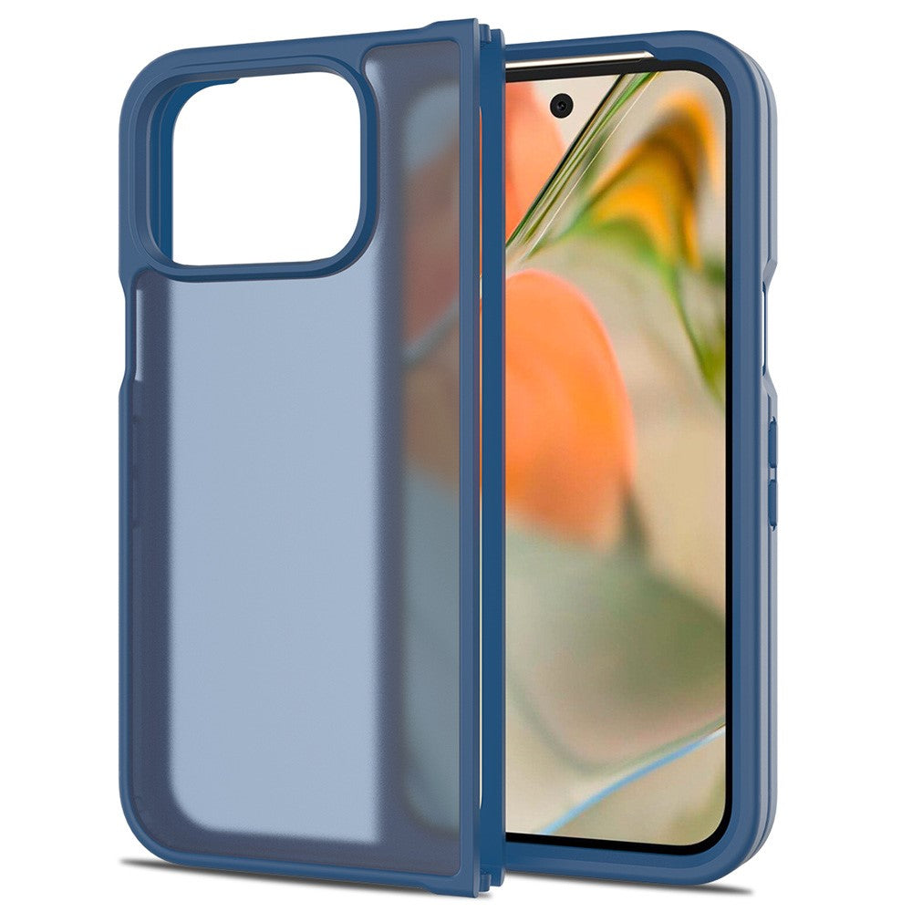 Pixel 9 Pro Fold 5G Schutzhülle – Mit griffiger Rahmenkonstruktion und Acryl-Rückseite