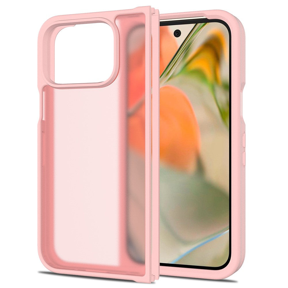 Pixel 9 Pro Fold 5G Schutzhülle – Mit griffiger Rahmenkonstruktion und Acryl-Rückseite