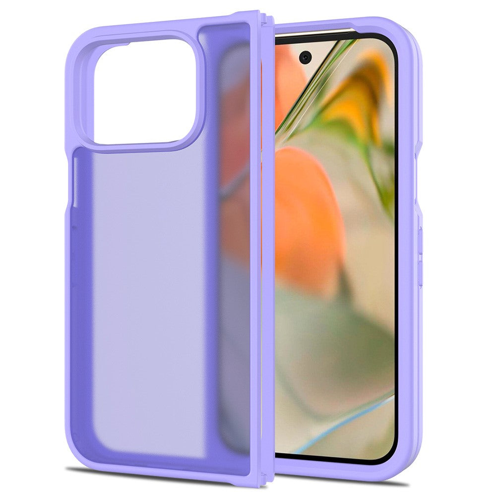 Pixel 9 Pro Fold 5G Schutzhülle – Mit griffiger Rahmenkonstruktion und Acryl-Rückseite