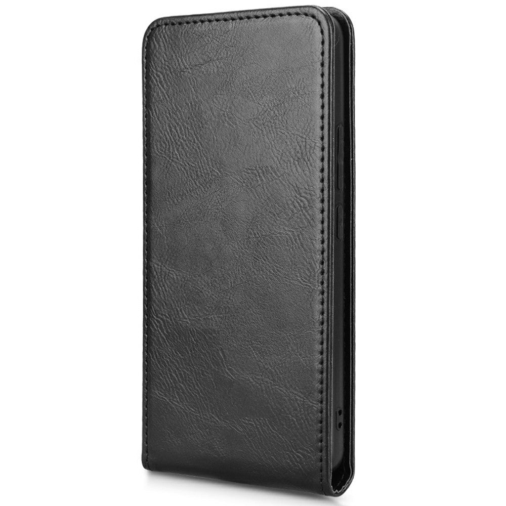 Leather Case For Xiaomi Poco F6 Pro 5G  /  Redmi K70 5G  /  Redmi K70 Pro 5G Magnetic Vertical Flip Phone Cover with Card Slot