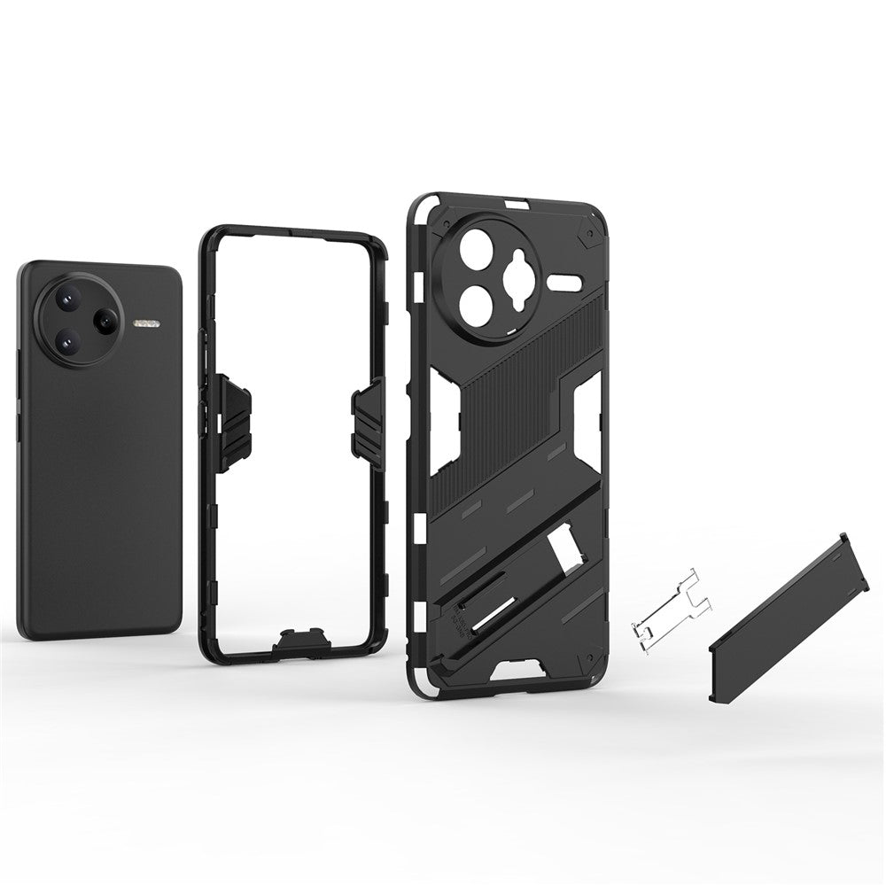 For Xiaomi Poco F7 Ultra 5G / Redmi K80 Pro 5G Case PC + TPU Shockproof Phone Cover with Kickstand