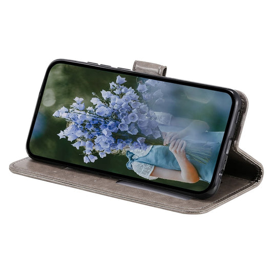 For Xiaomi 12T 5G / Redmi K50 Ultra 5G / 12T Pro 5G Mandala Flower Pattern Imprinted Folding Stand PU Leather Case TPU Inner Shell Wallet Flip Cover with Strap