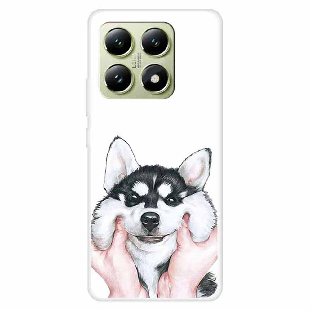 For Xiaomi 14T TPU Case Pattern Printing Anti-Drop Phone Back Cover