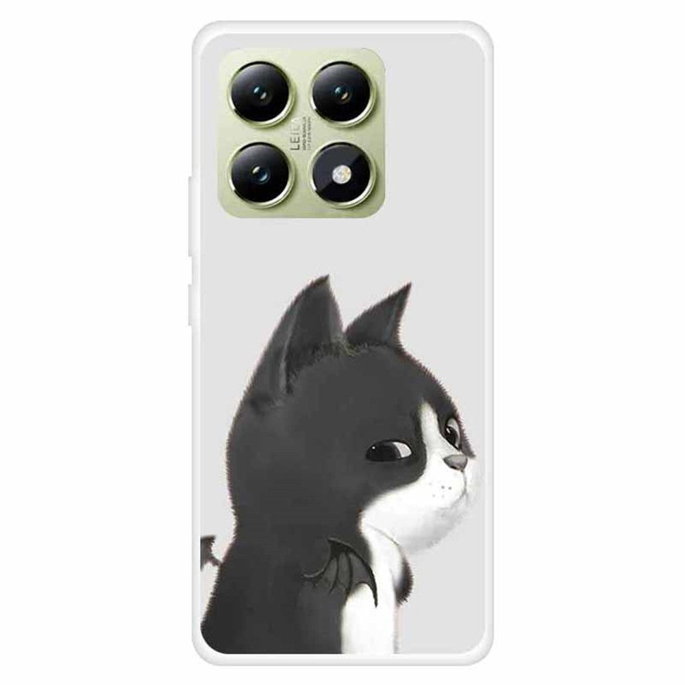 For Xiaomi 14T Pro TPU Case Pattern Printing Anti-Drop Phone Back Cover