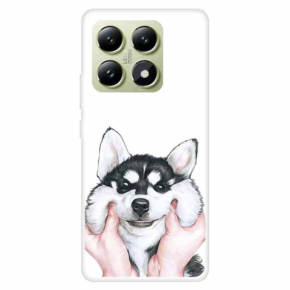 For Xiaomi 14T Pro TPU Case Pattern Printing Anti-Drop Phone Back Cover