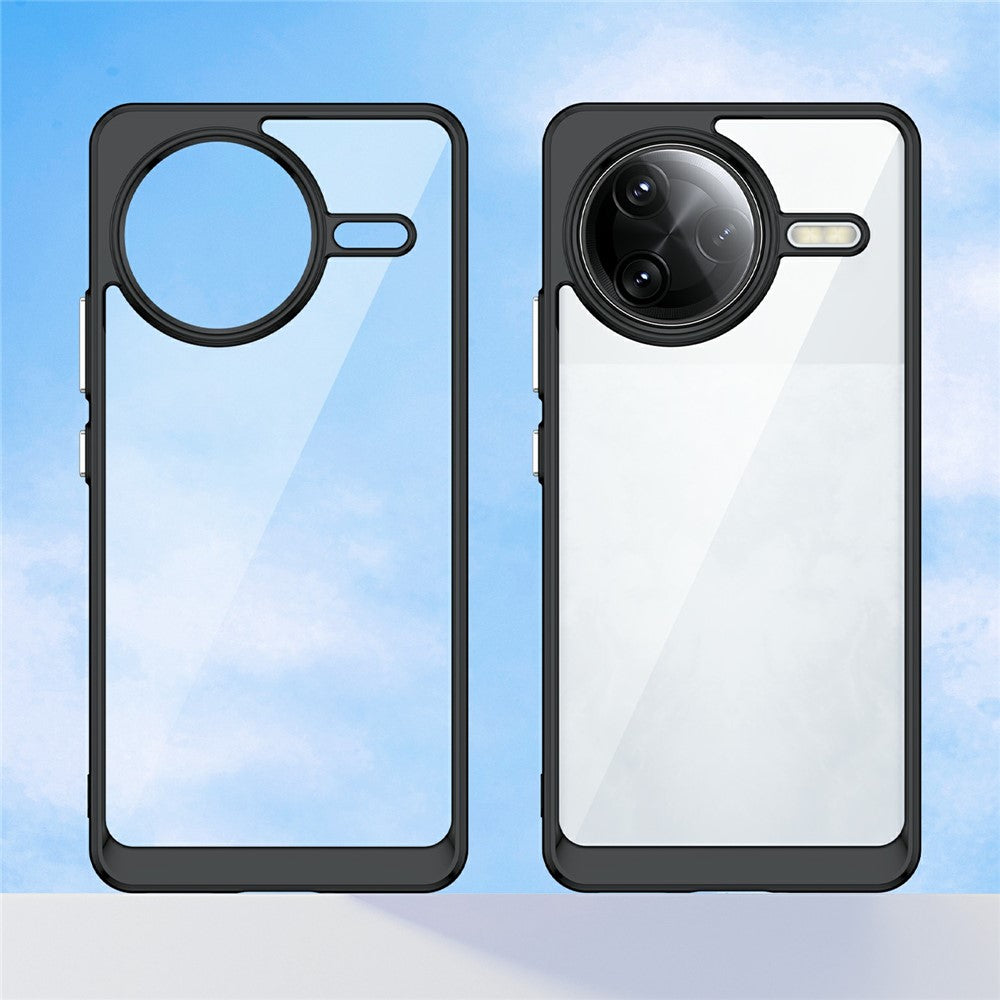 For Xiaomi Poco F7 Ultra 5G / Redmi K80 Pro 5G Case TPU + Acrylic Protective Clear Phone Cover