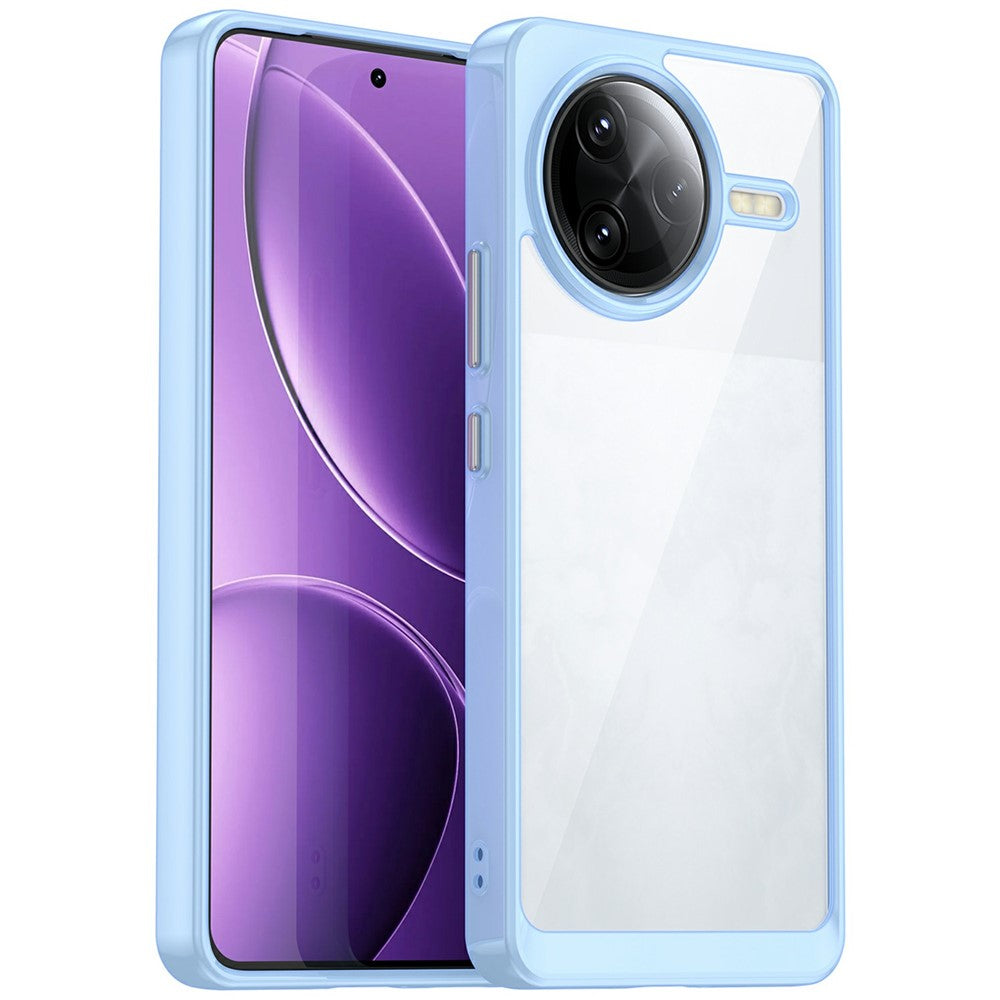 For Xiaomi Poco F7 Ultra 5G / Redmi K80 Pro 5G Case TPU + Acrylic Protective Clear Phone Cover