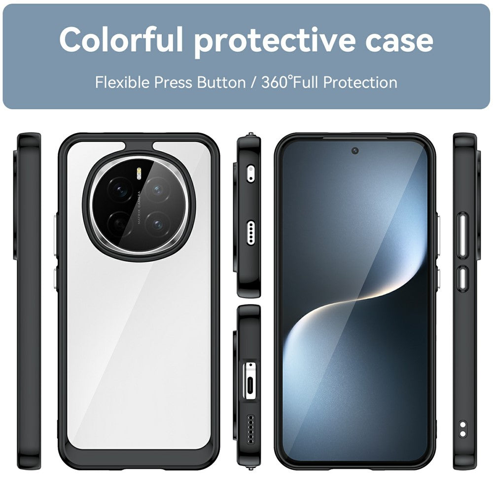 Honor Magic7 5G Transparente Handyhülle – Stoßfeste Rückseite, aus TPU & Acryl
