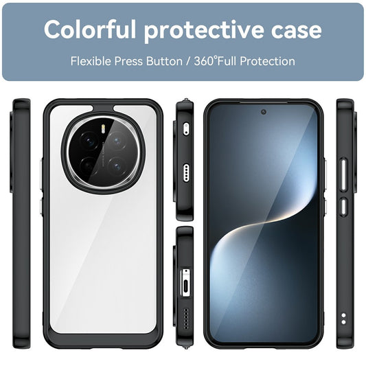 Honor Magic7 5G Transparente Handyhülle – Stoßfeste Rückseite, aus TPU & Acryl