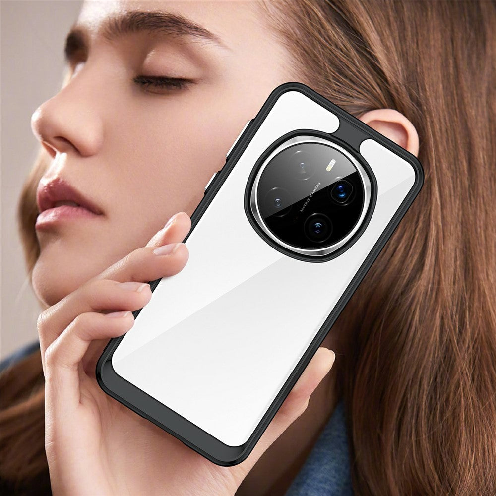 Honor Magic7 Pro 5G Transparente Handyhülle – Stoßfeste Rückseite, aus TPU & Acryl