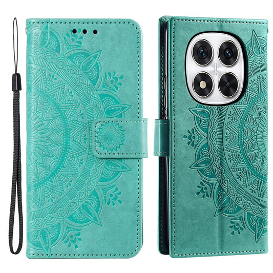 Xiaomi Redmi Note 14 Pro 5G / Xiaomi Redmi Note 14 Pro+ 5G / Xiaomi Poco X7 5G Wallet-Handyhülle – Stand Case Standhülle für Xiaomi Redmi Note Note 14 Pro+ 5G / 14 Pro 5G / Poco X7 5G bedrucktes Totem-PU-Leder--Telefoncover