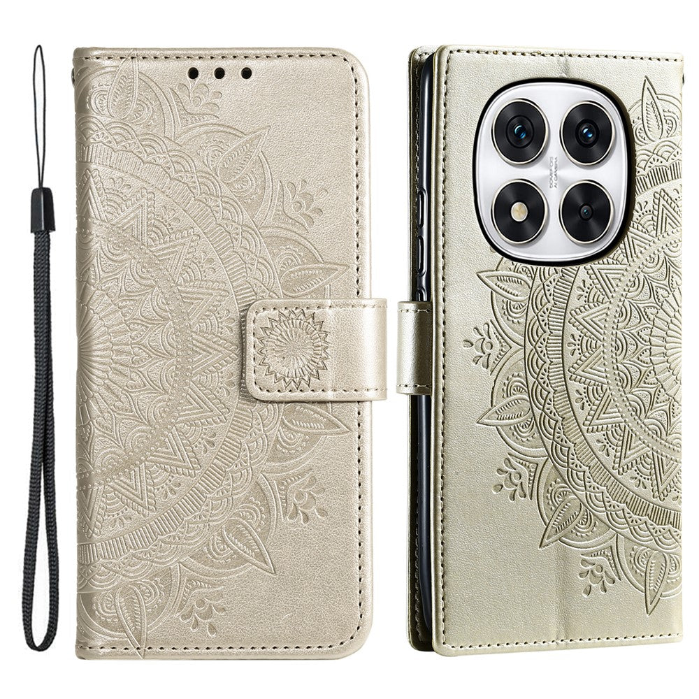 Stand Case for Xiaomi Redmi Note Note 14 Pro+ 5G / 14 Pro 5G / Poco X7 5G Imprinted Totem PU Leather Wallet Phone Cover