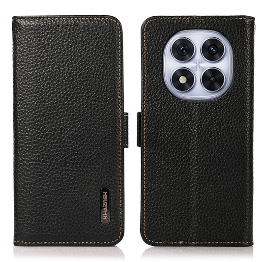 Xiaomi Redmi Note 14 Pro 5G / Xiaomi Poco X7 5G Handyhülle – KHAZNEH Phone Case Poco X7 5G aus echtem Rindsleder mit RFID-Blockierung