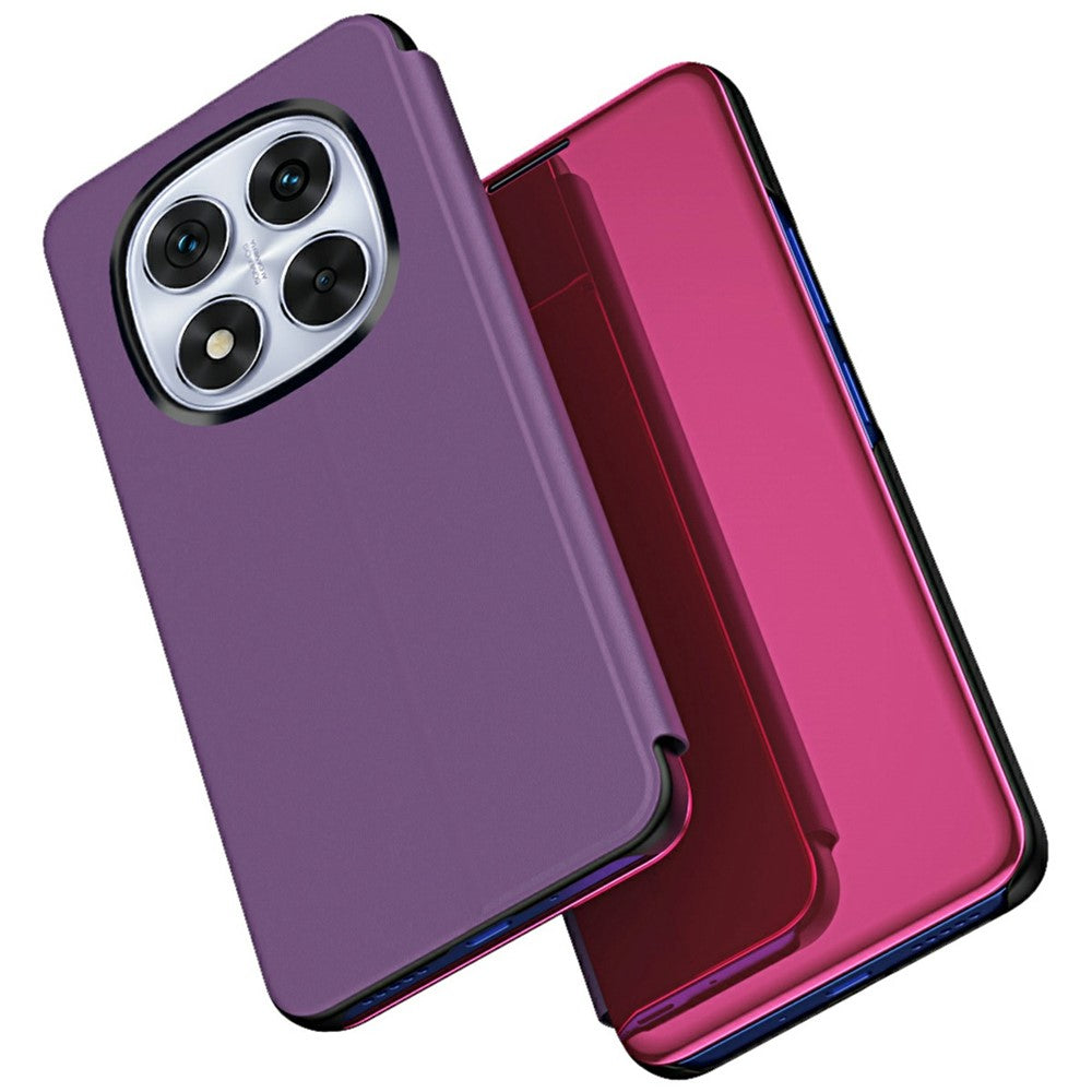 For Xiaomi Redmi Note 14 Pro 5G / Poco X7 5G Flip Leather Cover with Stand Full Body Protective Phone Case