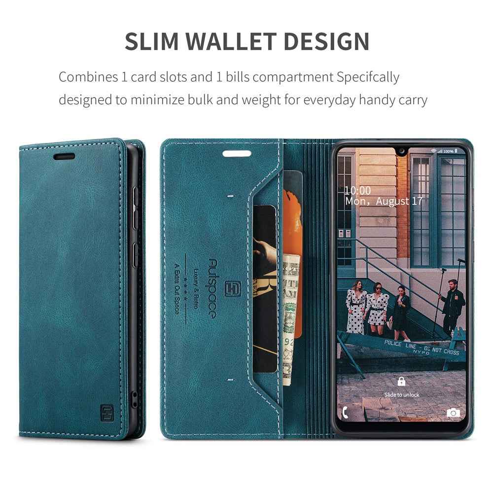 Galaxy A31 Wallet-Hülle – Mit RFID-Blockierung & Kartenhalter