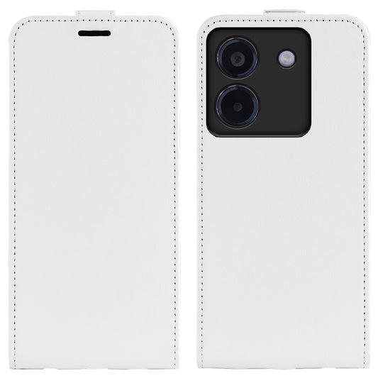 Xiaomi Poco M7 Pro 5G Handyhülle – mit Kartenfächern, vertikale Flip- aus Leder