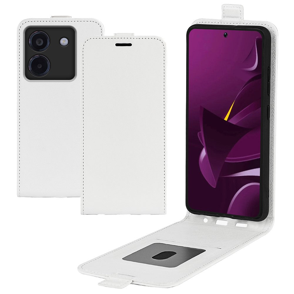 For Xiaomi Poco M7 Pro 5G Case with Card Slots Vertical Flip Leather Phone Cover