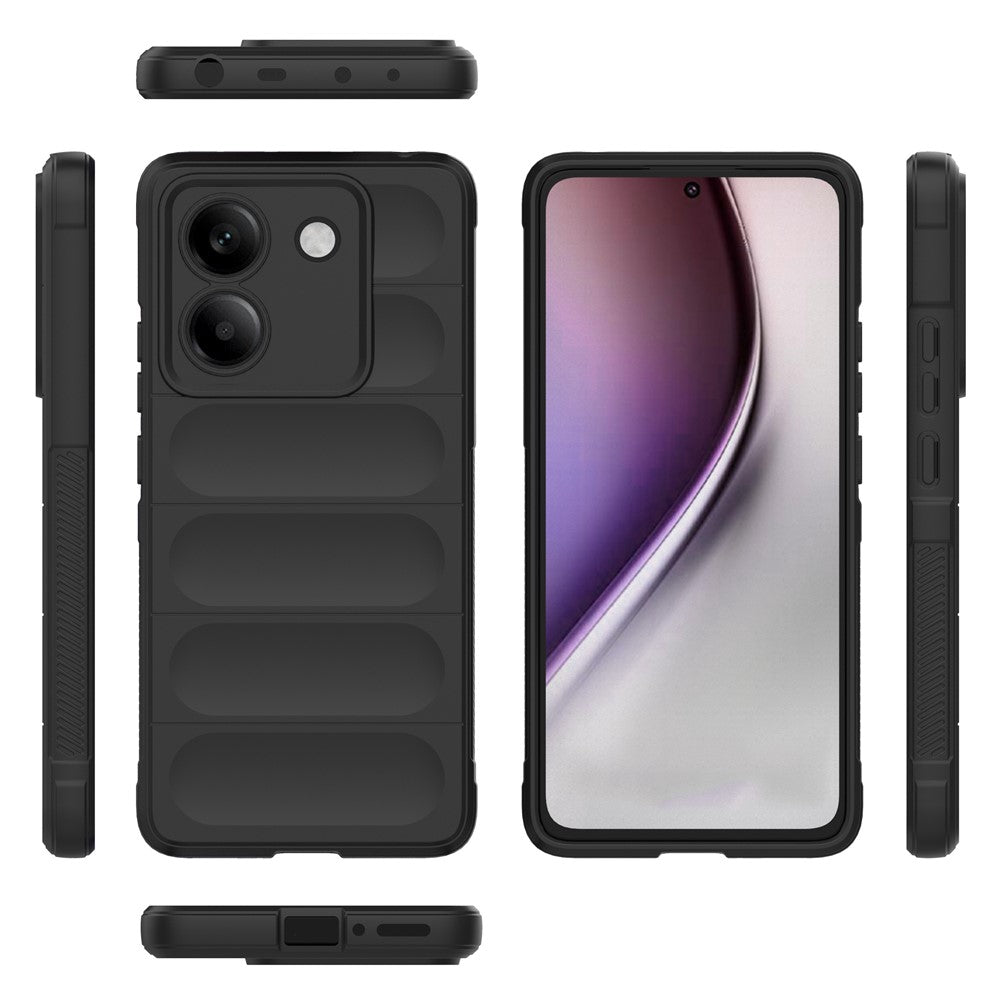 For Xiaomi Poco M7 Pro 5G Case Anti-Drop Soft TPU Rugged Phone Back Cover