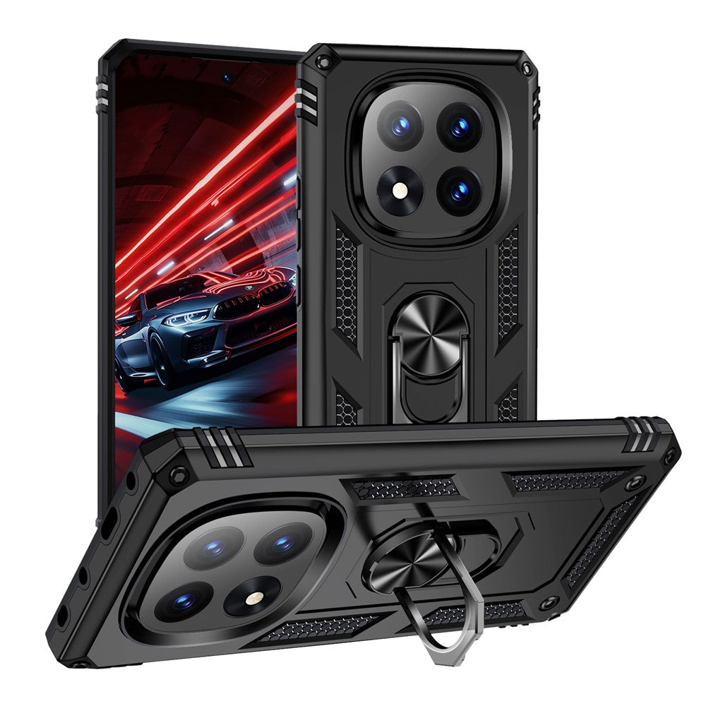 For Xiaomi Redmi Note 14 Pro+ 5G Case PC + TPU Phone Cover with Kickstand