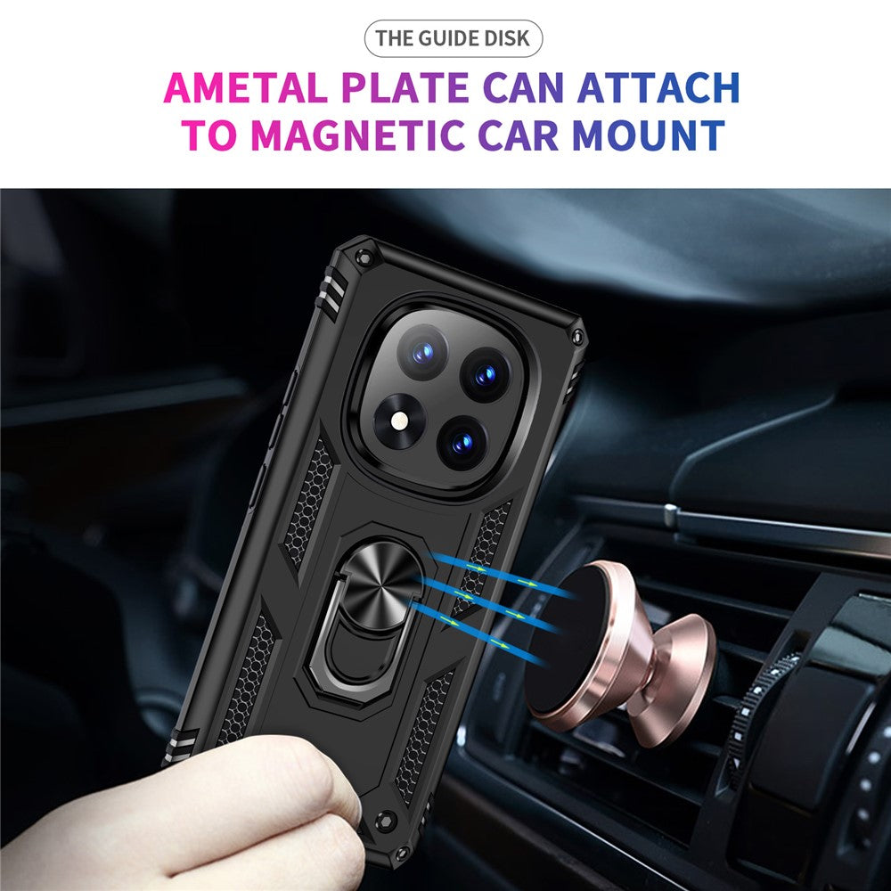 For Xiaomi Redmi Note 14 Pro+ 5G Case PC + TPU Phone Cover with Kickstand