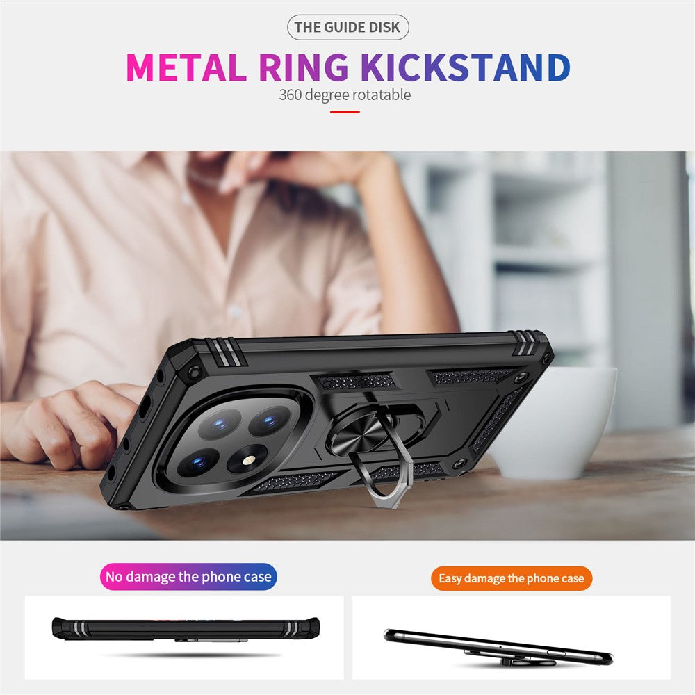 For Xiaomi Redmi Note 14 Pro+ 5G Case PC + TPU Phone Cover with Kickstand