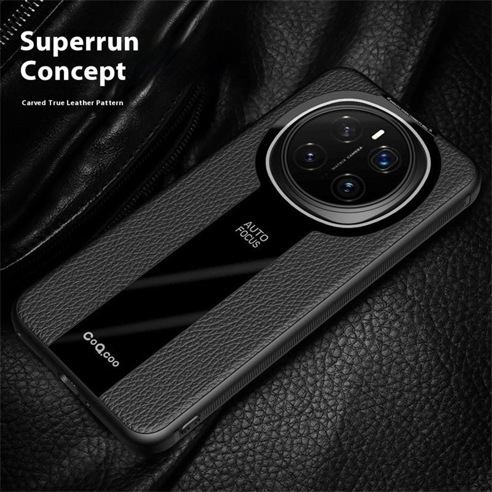 Q.COO For Honor Magic7 Pro 5G Case Shockproof PU Leather + TPU + Acrylic Phone Cover