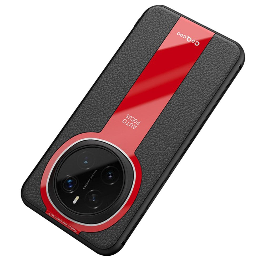 Q.COO For Honor Magic7 Pro 5G Case Shockproof PU Leather + TPU + Acrylic Phone Cover