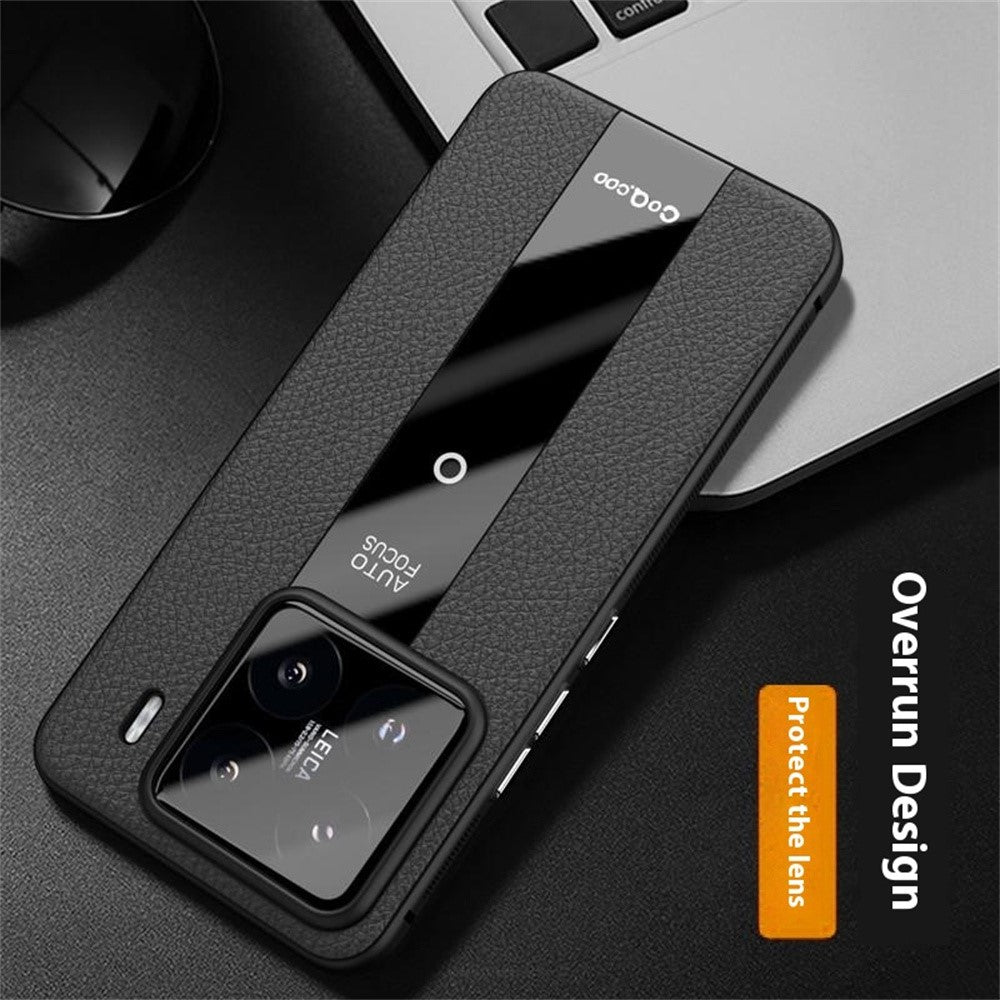 Q.COO For Xiaomi 15 Case Shockproof PU + TPU + Acrylic Phone Cover