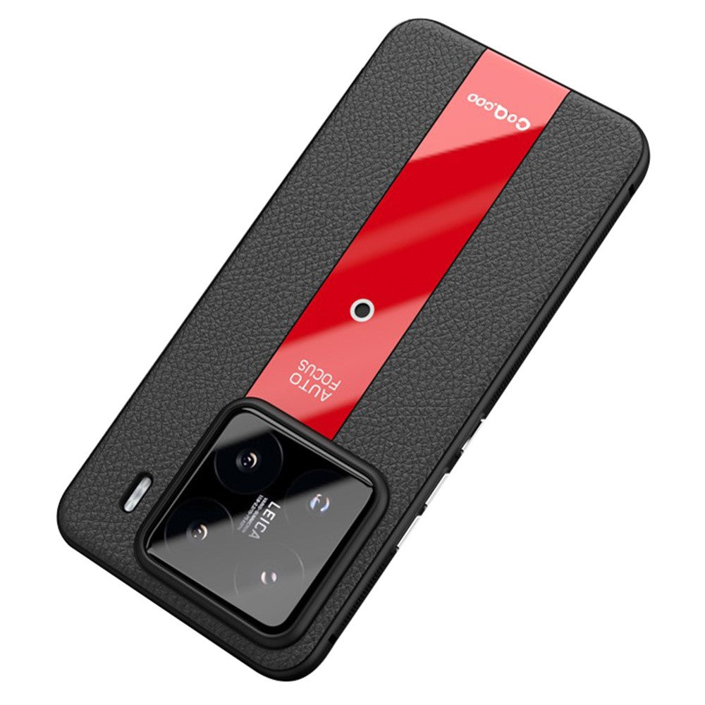 Q.COO For Xiaomi 15 Case Shockproof PU + TPU + Acrylic Phone Cover