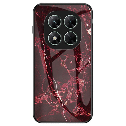 Xiaomi Redmi Note 14 Pro 5G / Xiaomi Poco X7 5G Handyhülle – Redmi Note 14 Pro 5G , Marmormuster, gehärtetes Glas + PC + TPU