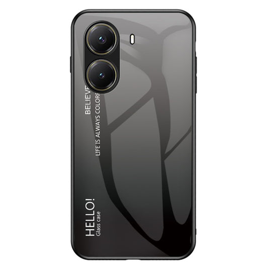 For Xiaomi Poco X7 Pro 5G / Redmi Turbo 4 5G Case Anti-Scratch Tempered Glass + PC+TPU Phone Cover