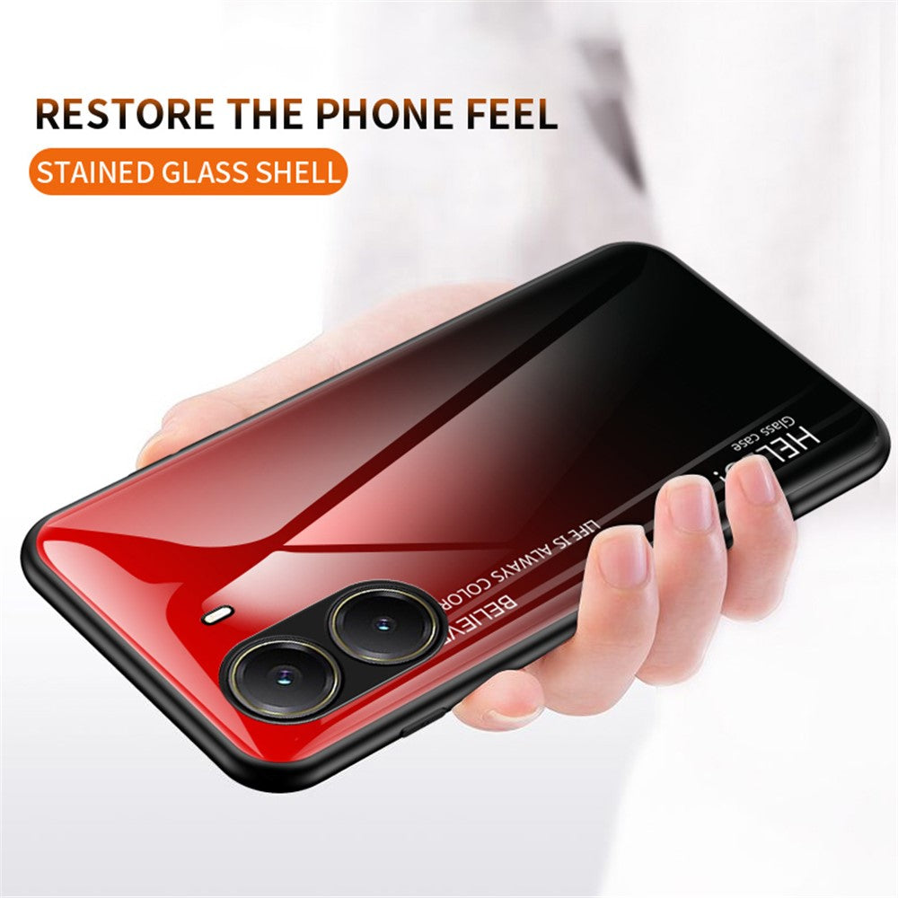 For Xiaomi Poco X7 Pro 5G / Redmi Turbo 4 5G Case Anti-Scratch Tempered Glass + PC+TPU Phone Cover