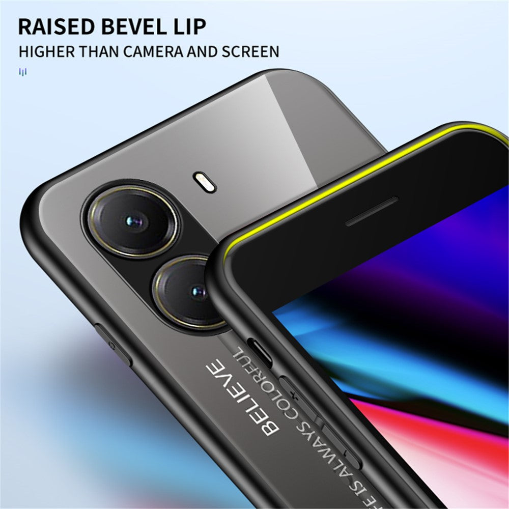 For Xiaomi Poco X7 Pro 5G / Redmi Turbo 4 5G Case Anti-Scratch Tempered Glass + PC+TPU Phone Cover