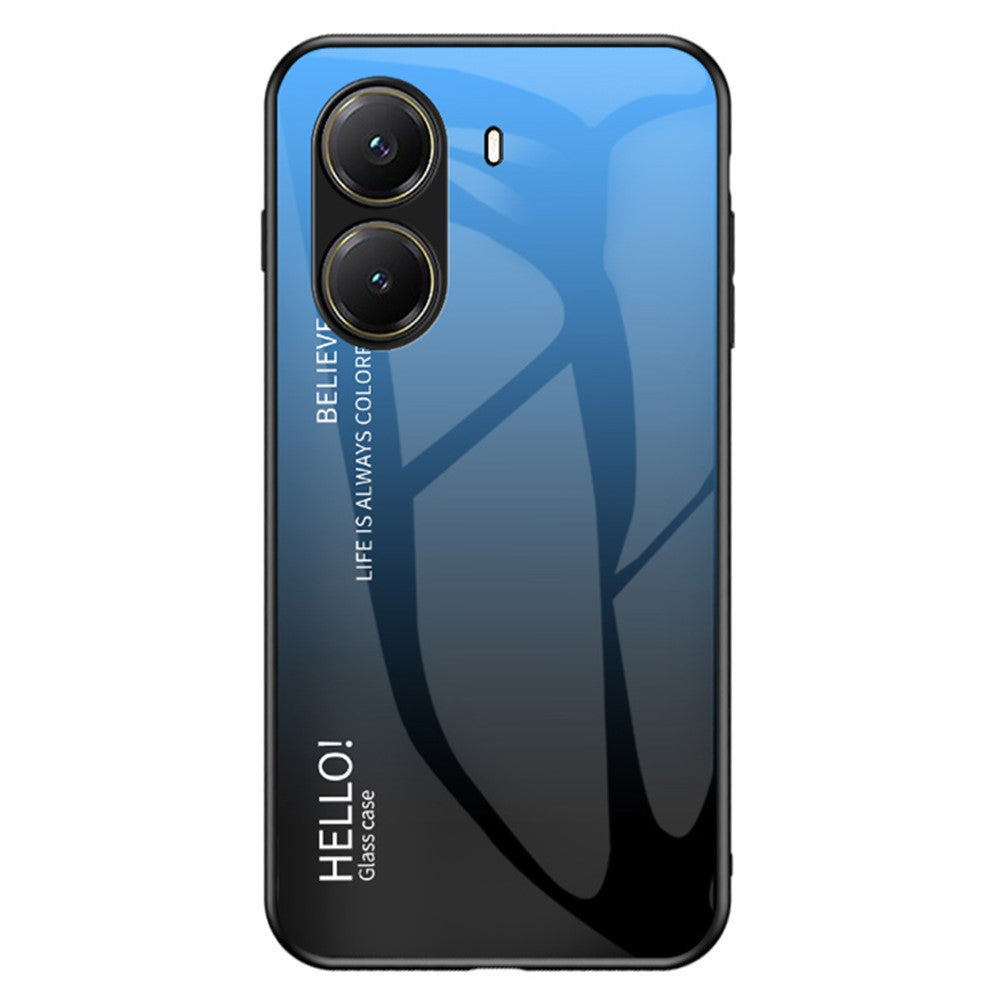 For Xiaomi Poco X7 Pro 5G / Redmi Turbo 4 5G Case Anti-Scratch Tempered Glass + PC+TPU Phone Cover