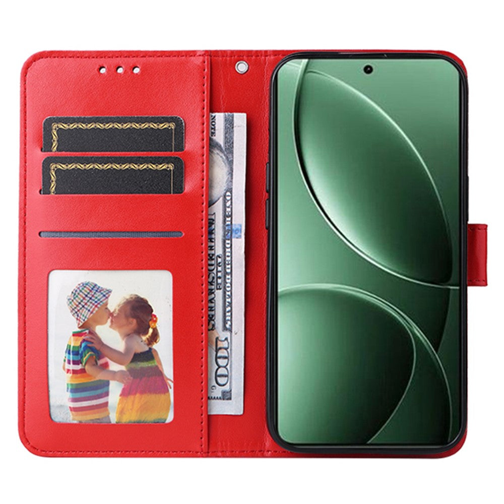 For Xiaomi Poco F7 Pro 5G / Redmi K80 5G Case Sunflower Imprint Leather Wallet Phone Cover