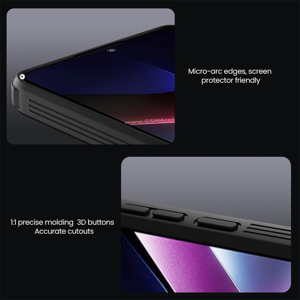 NILLKIN Camshield Pro Series for Xiaomi Poco X7 Pro 5G Case PC + TPU Slide Camera Lid Phone Cover