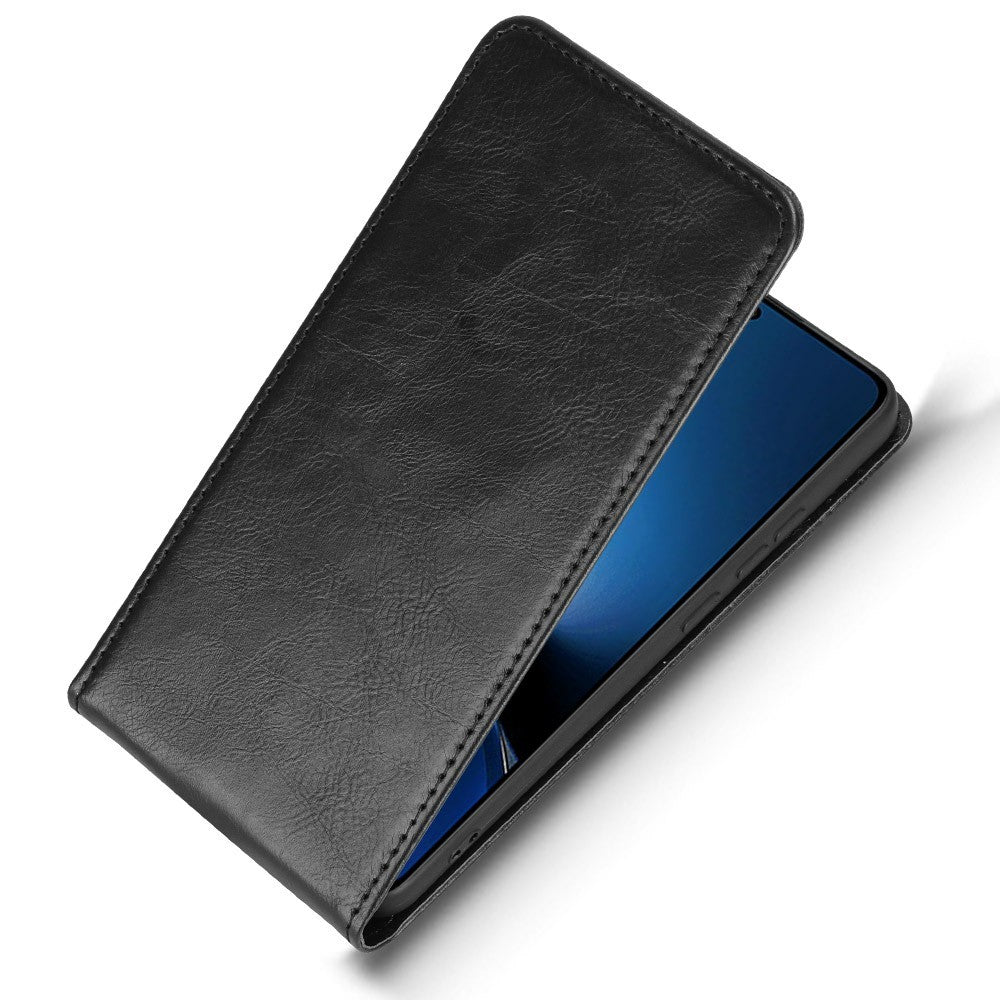 For Xiaomi Poco X7 Pro 5G  /  Redmi Turbo 4 5G Case with Card Slot Magnetic Vertical Flip Leather Phone Cover