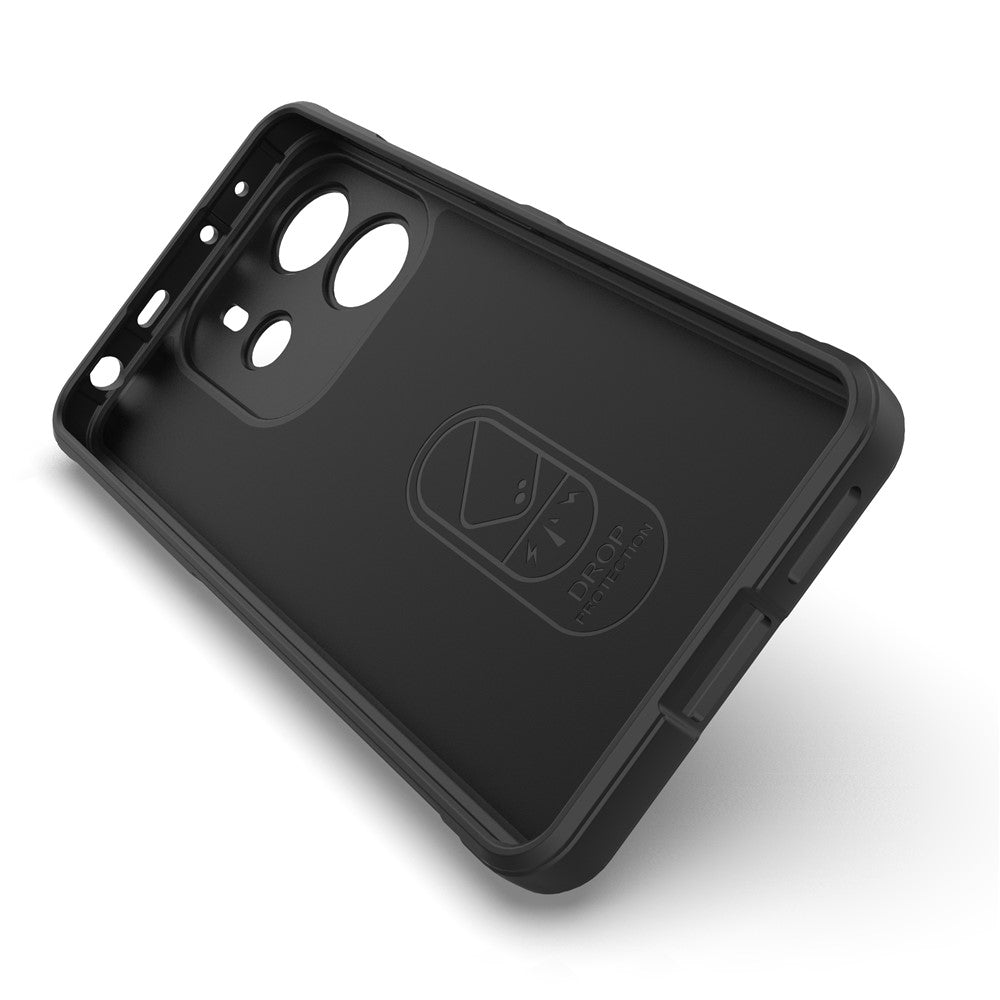 For Xiaomi Redmi Note 14 4G (163.25mm) Case Anti-Drop Soft TPU Rugged Phone Back Cover