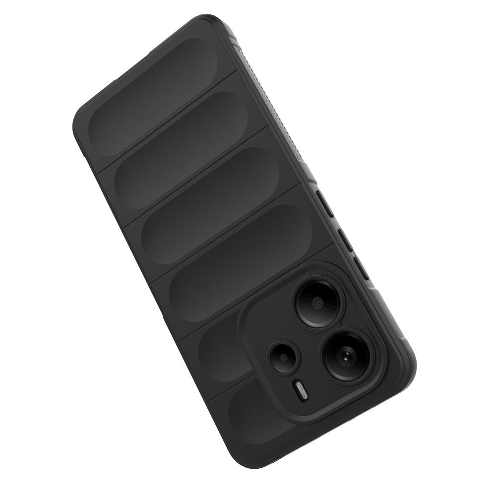 For Xiaomi Redmi Note 14 4G (163.25mm) Case Anti-Drop Soft TPU Rugged Phone Back Cover