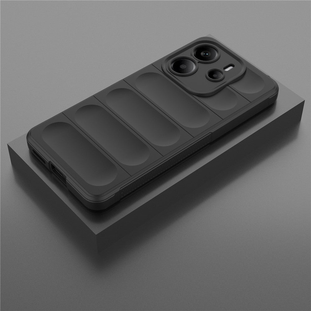 For Xiaomi Redmi Note 14 4G (163.25mm) Case Anti-Drop Soft TPU Rugged Phone Back Cover
