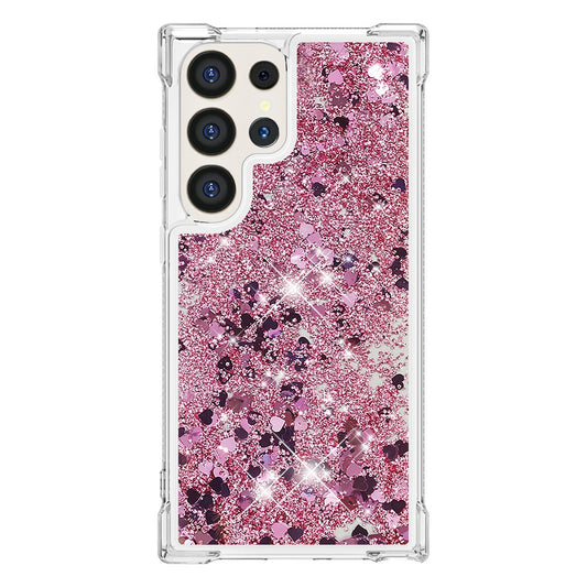 Galaxy S25 Ultra Glitzer-Hülle – Stoßfest & mit Treibsand