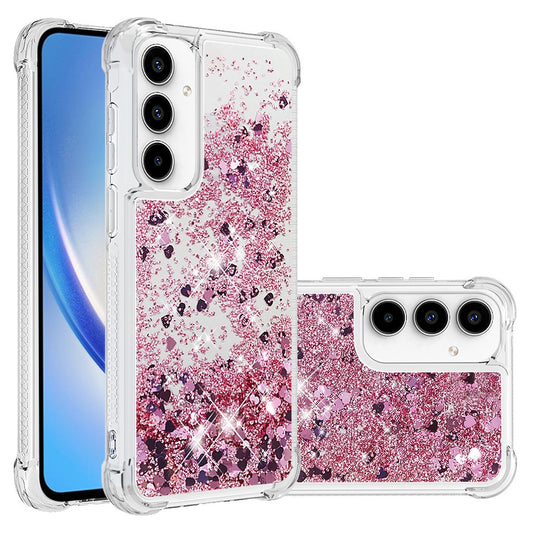 Galaxy A56 5G Glitzer-Hülle – Stoßfest & mit Treibsand